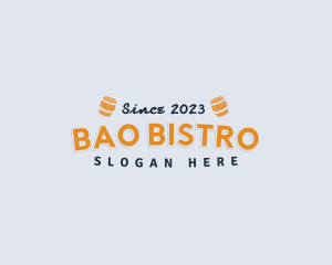 Generic Bistro Barrel Tavern logo design