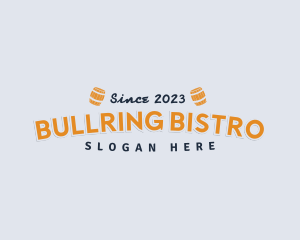 Generic Bistro Barrel Tavern logo design