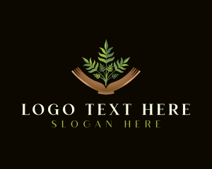 Plant Education Book logo design