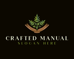 Manual - Plant Education Book logo design