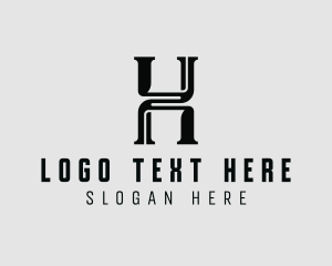 Industry - Mechanic Fabrication Letter H logo design