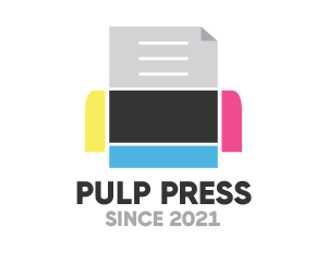 Ink Press Printer logo design