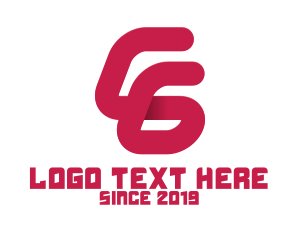 Partnership - Red Monogram C & G logo design
