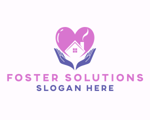 Foster - Charity Care Shelter logo design