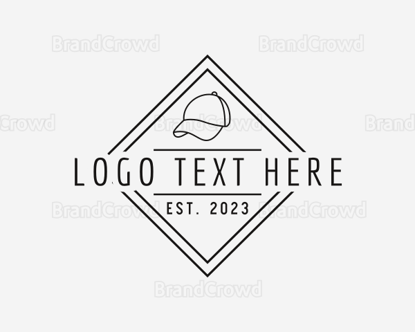 Retro Fashion Cap Logo