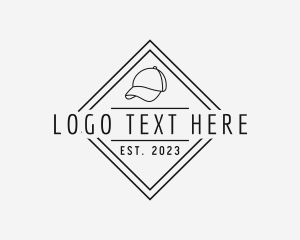 Fashionwear - Retro Fashion Cap logo design