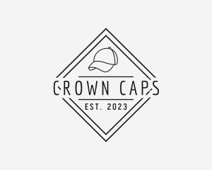 Retro Fashion Cap  logo design