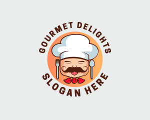 Gourmet Food Chef logo design