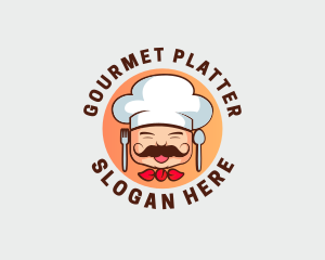 Gourmet Food Chef logo design