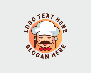 Gourmet Food Chef Logo