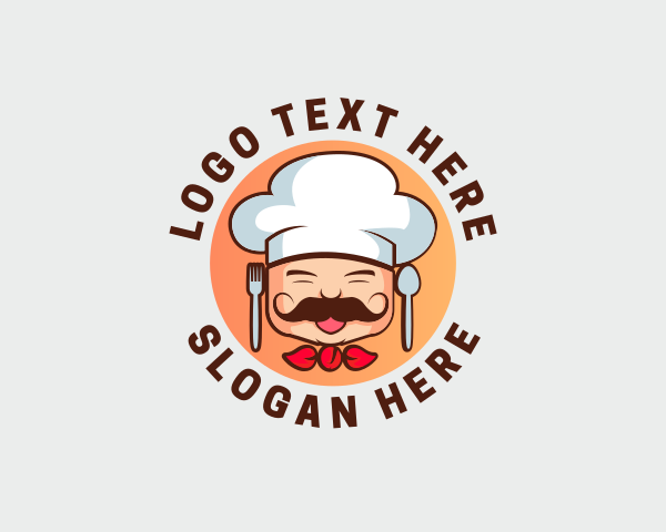 Cafeteria - Gourmet Food Chef logo design