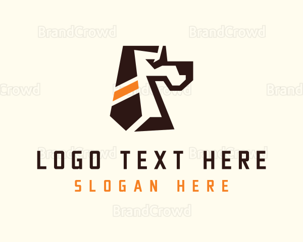 Dog Head Tie Logo