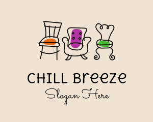 Furniture Chair Seats logo design