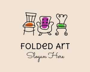 Furniture Chair Seats logo design