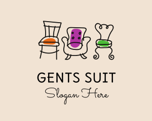 Furniture Chair Seats logo design