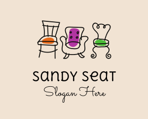 Furniture Chair Seats logo design