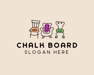 Furniture Chair Seats logo design