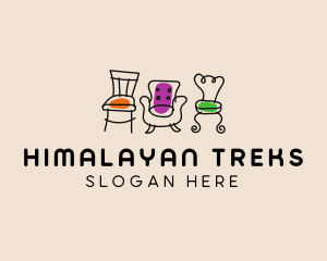 Furniture Chair Seats logo design