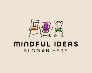 Furniture Chair Seats logo design