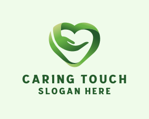 Caregiver - Care Heart Support logo design