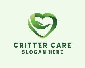 Care Heart Support logo design