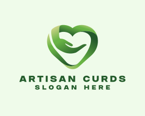 Care Heart Support logo design