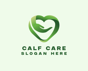 Care Heart Support logo design