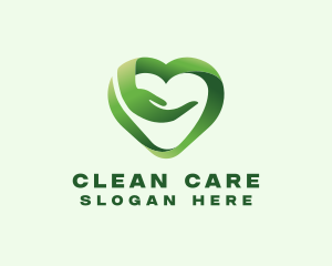 Care Heart Support logo design