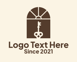 Furniture Store - Arch Door Key logo design
