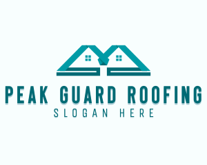 Roofing Home Maintenance logo design