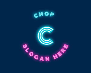 Cyber Neon Company Logo