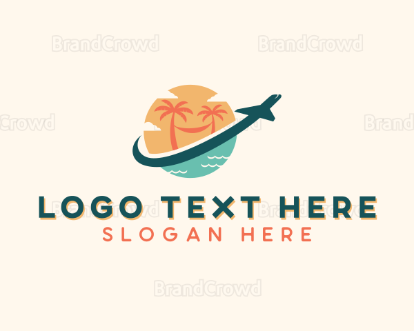 Holiday Beach Travel Logo