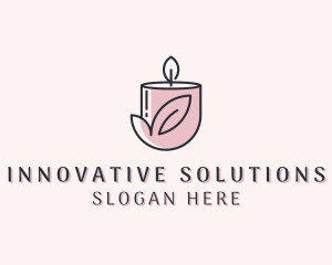 Decor - Candle Home Decoration logo design