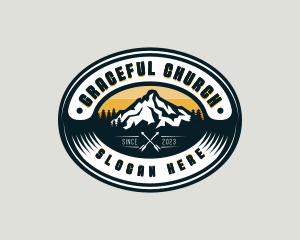 Summit - Forest Mountain Travel logo design