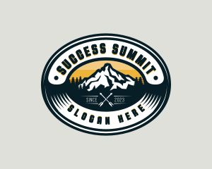 Forest Mountain Travel logo design