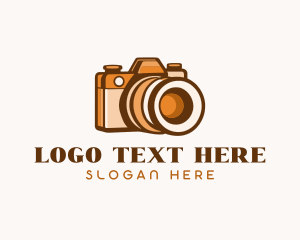 Blogging - Media Camera Photography logo design