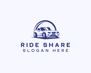 Carpool - Sports Car Vehicle logo design