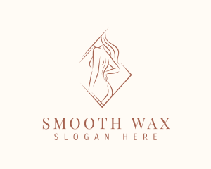 Sexy Naked Woman logo design