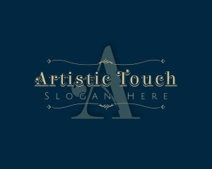 Luxurious Fashion Ornate Decoration logo design