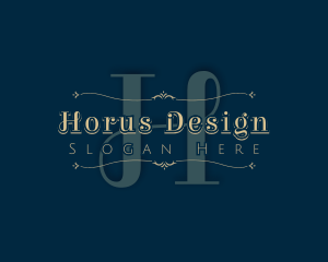 Luxurious Fashion Ornate Decoration logo design