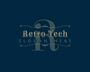 Luxurious Fashion Ornate Decoration logo design