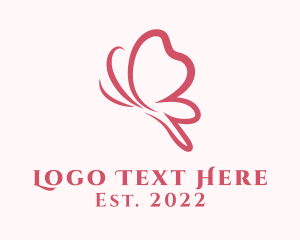Insect - Beauty Butterfly Skin Care logo design