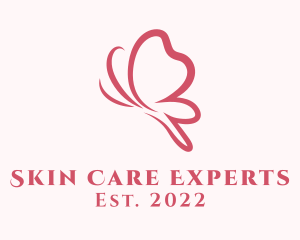 Beauty Butterfly Skin Care logo design