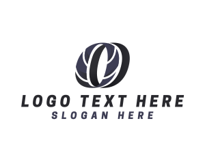 Motor - Motor Tire Letter O logo design