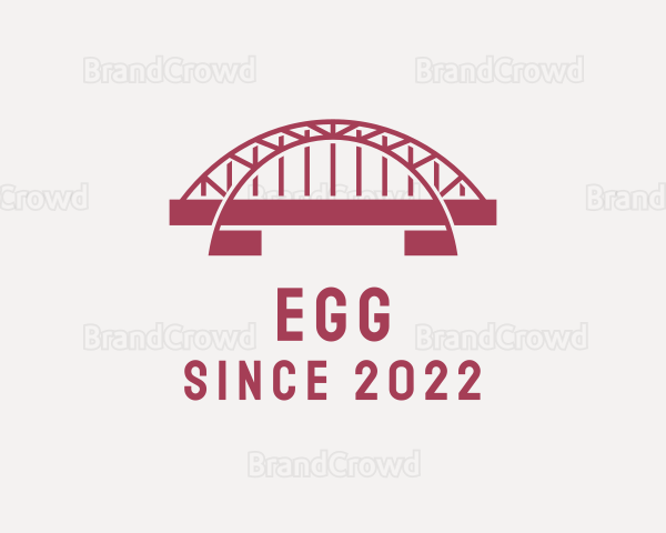 Industrial Construction Bridge Logo