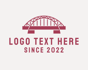 Structure - Industrial Construction Bridge logo design