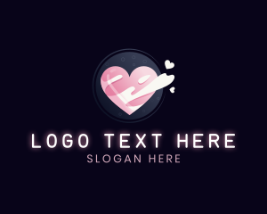 Love - Lovely Adorable Heart logo design
