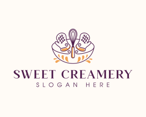 Culinary Whisk Pastry logo design