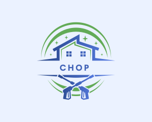 Clean House Pressure Washer Logo
