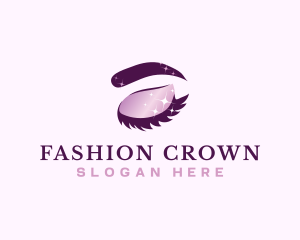 Fashion Beauty Eyelash logo design